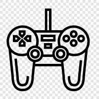 controller, joystick, buttons, xbox icon svg