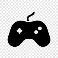 Controller, Joystick, dpad, Tasten symbol