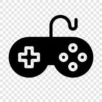 kontrolör, joystick, Xbox, Playstation ikon svg