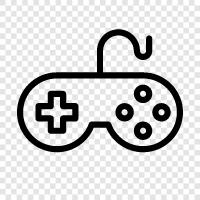 kontrolör, joystick, oyun, gamepad ikon svg