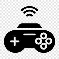 kontrolör, joystick, düğmeler, joypad ikon svg