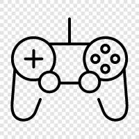 controller, ps4, xbox one, accessories icon svg