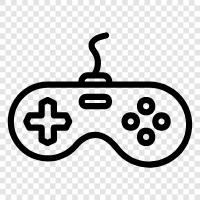 controller, joystick, remote, Xbox icon svg