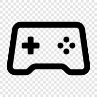 controller, joystick, joypad, game icon svg