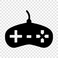 controllers, gaming, joypad, console icon svg