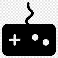 controllers, joystick, joypad, gamepads icon svg