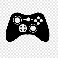 controllers, console, ps4, xbox one icon svg