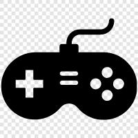 controllers, joysticks, buttons, gamepads icon svg