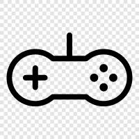 controllers, gamepads, gaming, joysticks icon svg