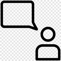 conversation, discussion, dialogue, dialogue box icon svg