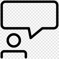 conversation, discussion, dialogue, speech icon svg