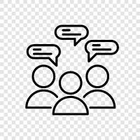 conversation, oneon-one, faceto-face, chat icon svg