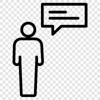 conversation, discussion, talking icon svg