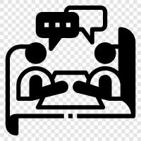 conversation, chat, dialog, discussion icon svg