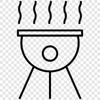 cook, cookout, cookware, grill icon svg