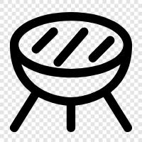 cook, grill, hamburger, hotdog icon svg