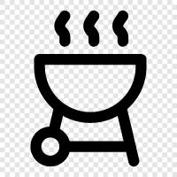 cook, cooking, grilling, ribs icon svg