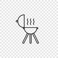 cook, cooking, grilling, hamburgers icon svg