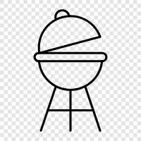 cook, cooking, grilling, outdoor icon svg