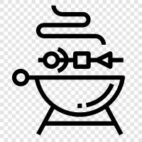 cook, cookout, grill, grilling icon svg