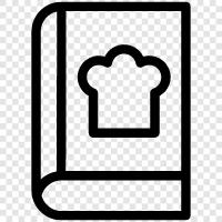 Yemek Kitabı, Yemek Pişirme, Yemek, Yemek Tarifleri ikon svg