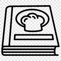 Cookbook, Food Book, Cookbook Creator, Cookbook Maker icon svg