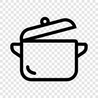 Cooker, Pot, Cooking, Food icon svg