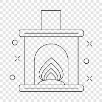 cooker, oven, range, stovetop icon svg