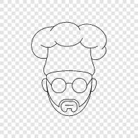 cooking, restaurant, food, chef icon svg