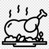 cooking, eating, roasting, frying icon svg