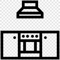 cooking, baking, cook, kitchenette icon svg