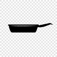 cooking, pan, stir fry, cuisine icon svg