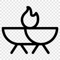 cooking, grill, food, picnic icon svg