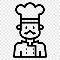 cooking, recipes, cooking show, cooking show host icon svg