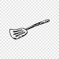 cooking spatula, kitchen utensil, cooking tools, kitchen utens icon svg