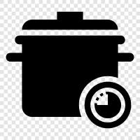 cooking time for chicken, cooking time for fish, cooking time for vegetables, cooking time icon svg