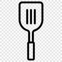 cooking utensil, kitchen tool, kitchen gadget, Spatula icon svg