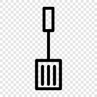 cooking utensils, kitchen supplies, kitchen gadgets, Spatula icon svg