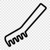 cooking utensils, kitchen tools, Tongs icon svg