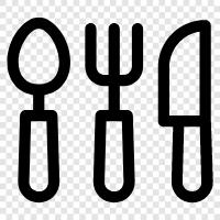 cooking utensils, kitchen utensils, utensil set, utensils icon svg