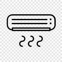 cooling, furnace, heating, cooling equipment icon svg