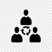 cooperate, team, team work, team effort icon svg