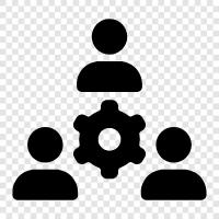 cooperation, synergy, collective intelligence, open communication icon svg