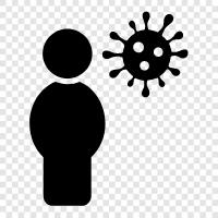 coronavirus, SARS, pandemic, corona infected icon svg