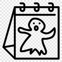 costumes, spooky, haunted, witches icon svg