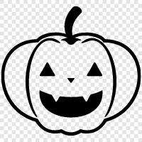 costumes, haunted houses, trick or treating, spooky stories icon svg