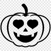 costumes, candy, scares, trick or treating icon svg