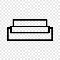 Couch, Loveseat, Sofa icon svg