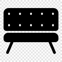 Couch, Sofa Bed, Sleeper Sofa, Couch Bed icon svg