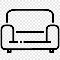 Couch, Couch Sofa, Sofa Bed, Sofa Bed Couch icon svg